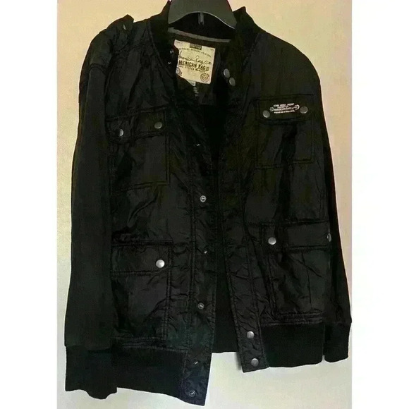 American Rag Cie Other - American Rag CIE Mixed Media Black Jacket X-Large